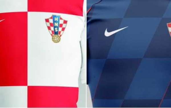 Exposición de las equipaciones de Croacia para la Eurocopa 2024: los clásicos cuadros se atreven con la innovación